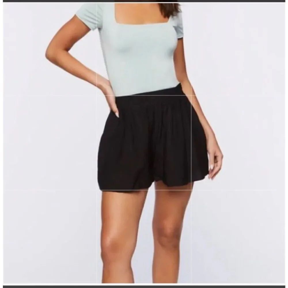 Forever 21 black flare pocket Shorts